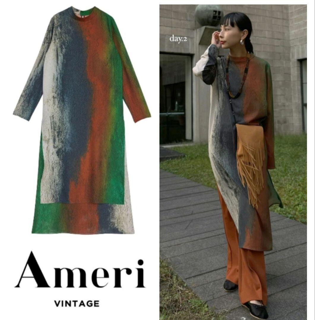 AMERI BUTTER TOAST ART DRESS　vintage