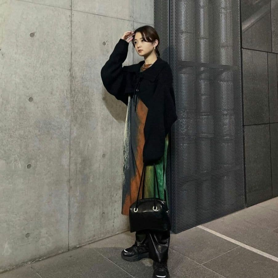 AMERI BUTTER TOAST ART DRESS　vintage