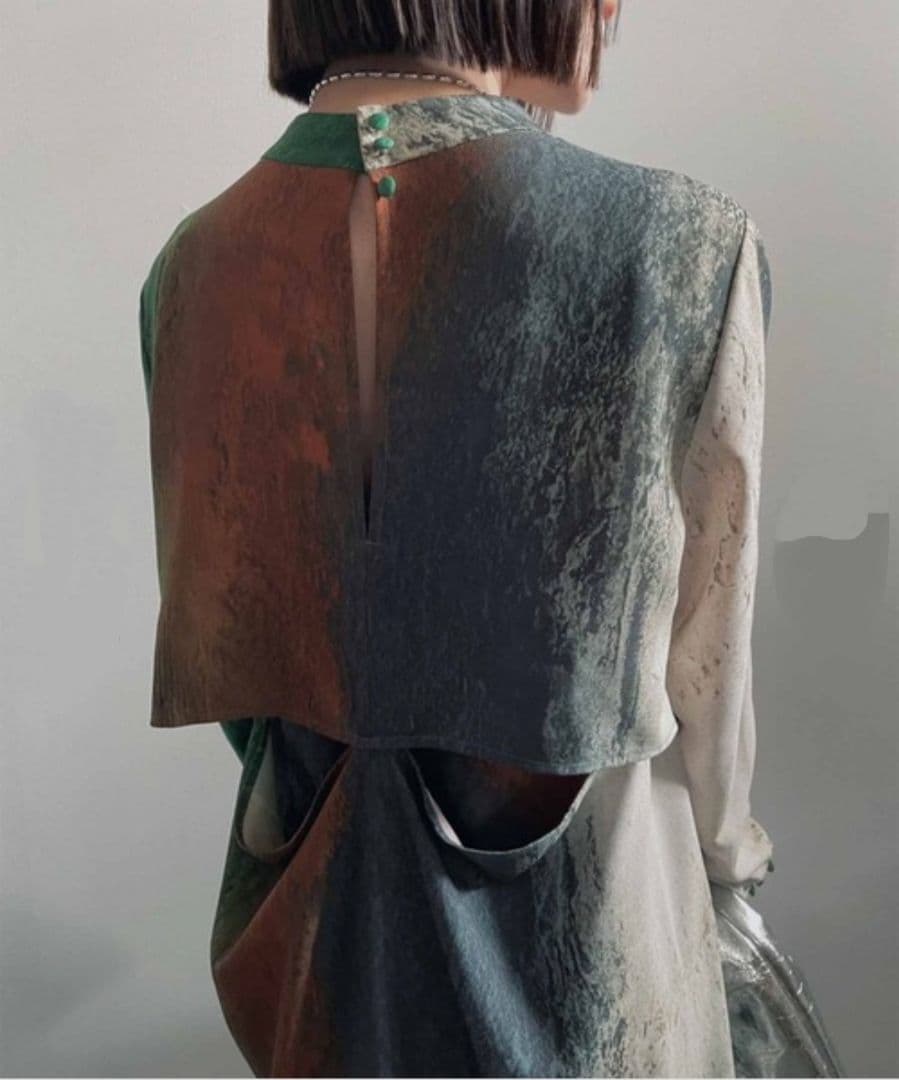 AMERI BUTTER TOAST ART DRESS　vintage