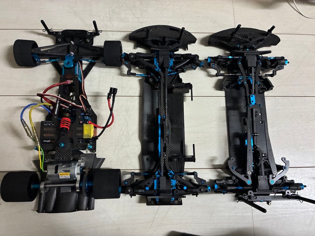 ホビーラジコン シャーシ3台セット