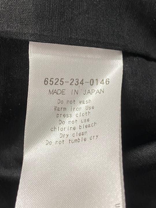 Drawer シルク混 七分袖ノーカラーコート