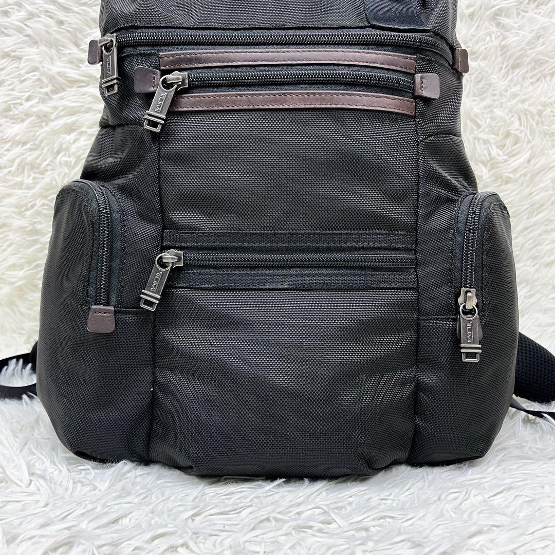 極美品 TUMI ALPHA BRAVO KNOX リュック 大容量 レザー