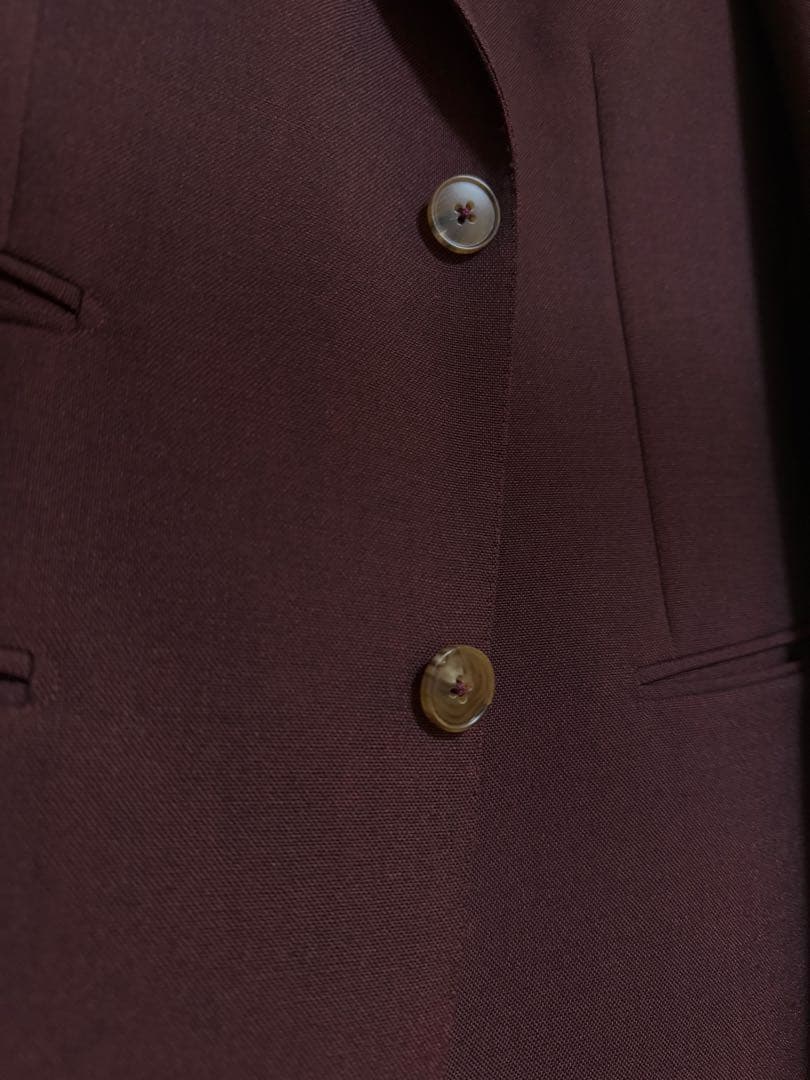 【GUCCI 】メンズ スーツ赤(上下) 美品