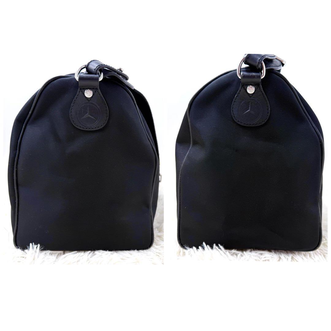 極美品✨ ハンティングワールド×ベンツ コラボ ボストンバッグ 2way 黒