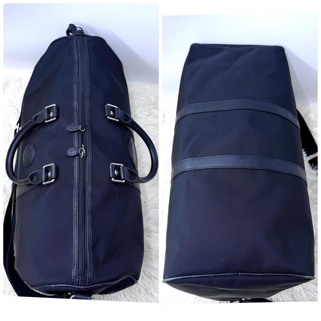 極美品✨ ハンティングワールド×ベンツ コラボ ボストンバッグ 2way 黒