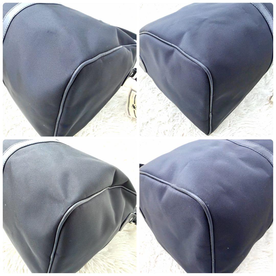 極美品✨ ハンティングワールド×ベンツ コラボ ボストンバッグ 2way 黒