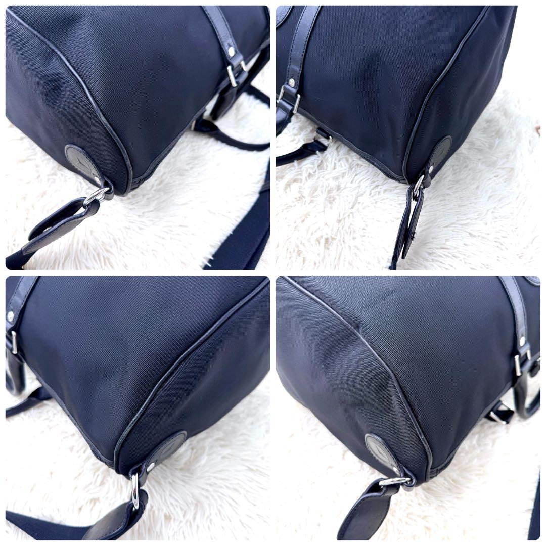 極美品✨ ハンティングワールド×ベンツ コラボ ボストンバッグ 2way 黒