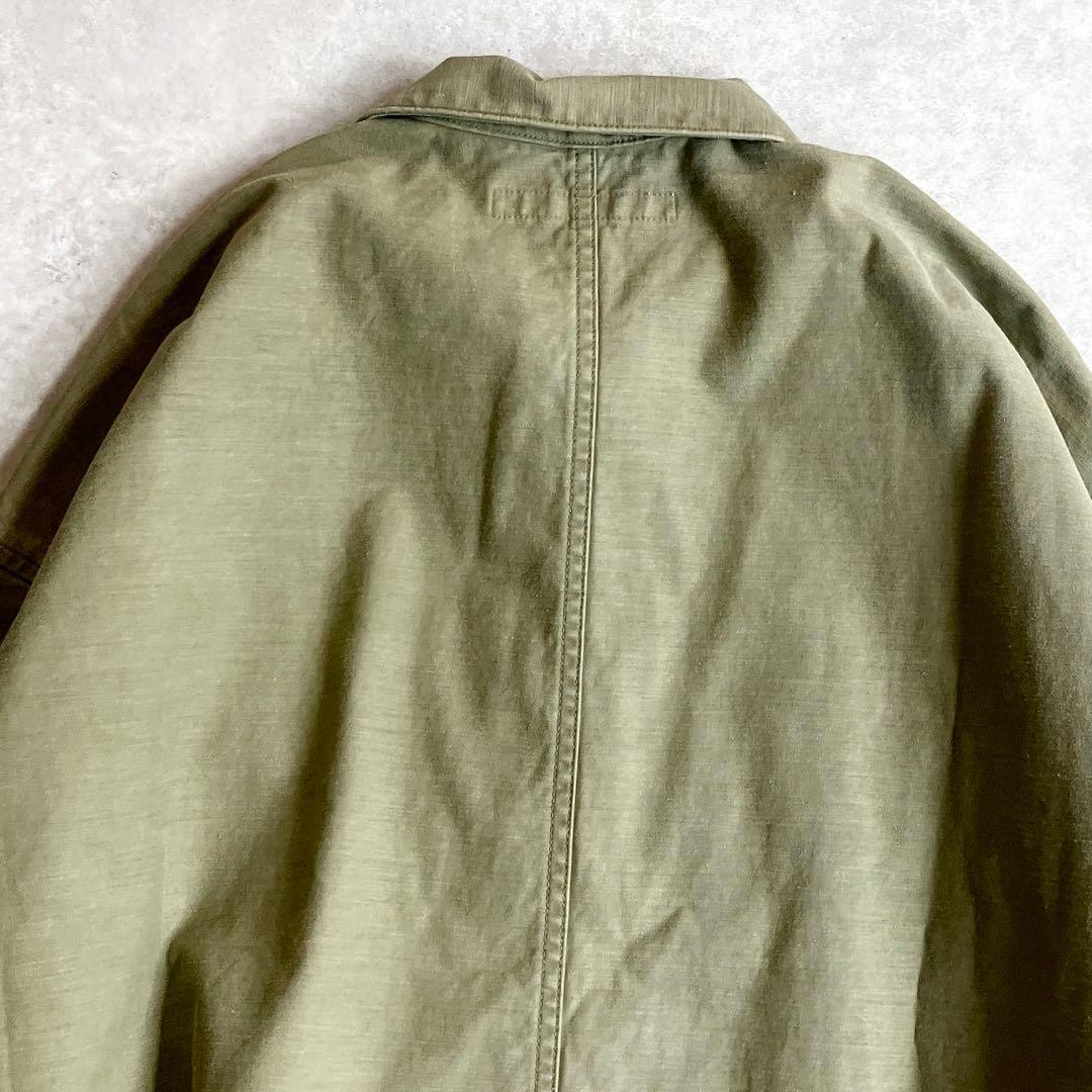 美品 ジャーナルスタンダードluxe バックサテンミリタリーブルゾン ジャケット