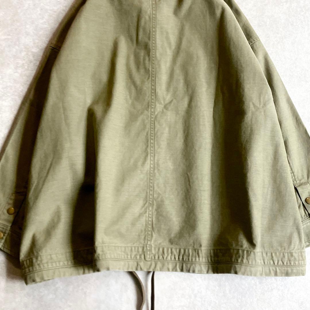美品 ジャーナルスタンダードluxe バックサテンミリタリーブルゾン ジャケット