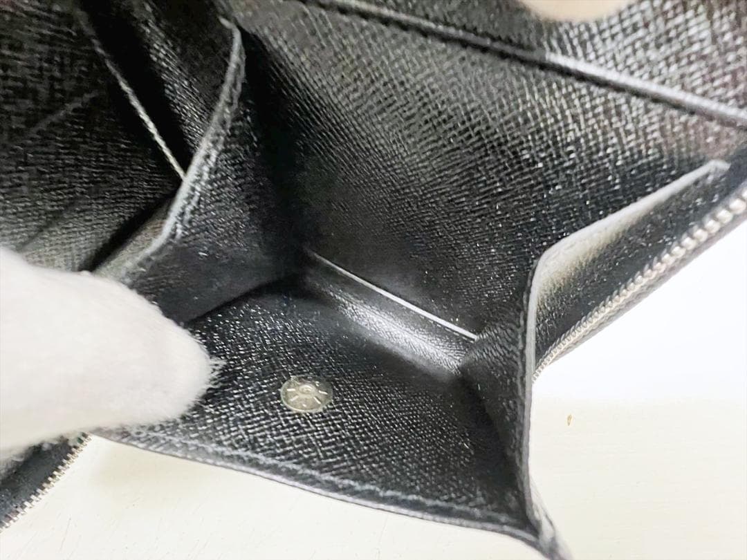 ほぼ未使用　ルイヴィトン　タイガ　ポルトモネビエジップ　財布　M30672