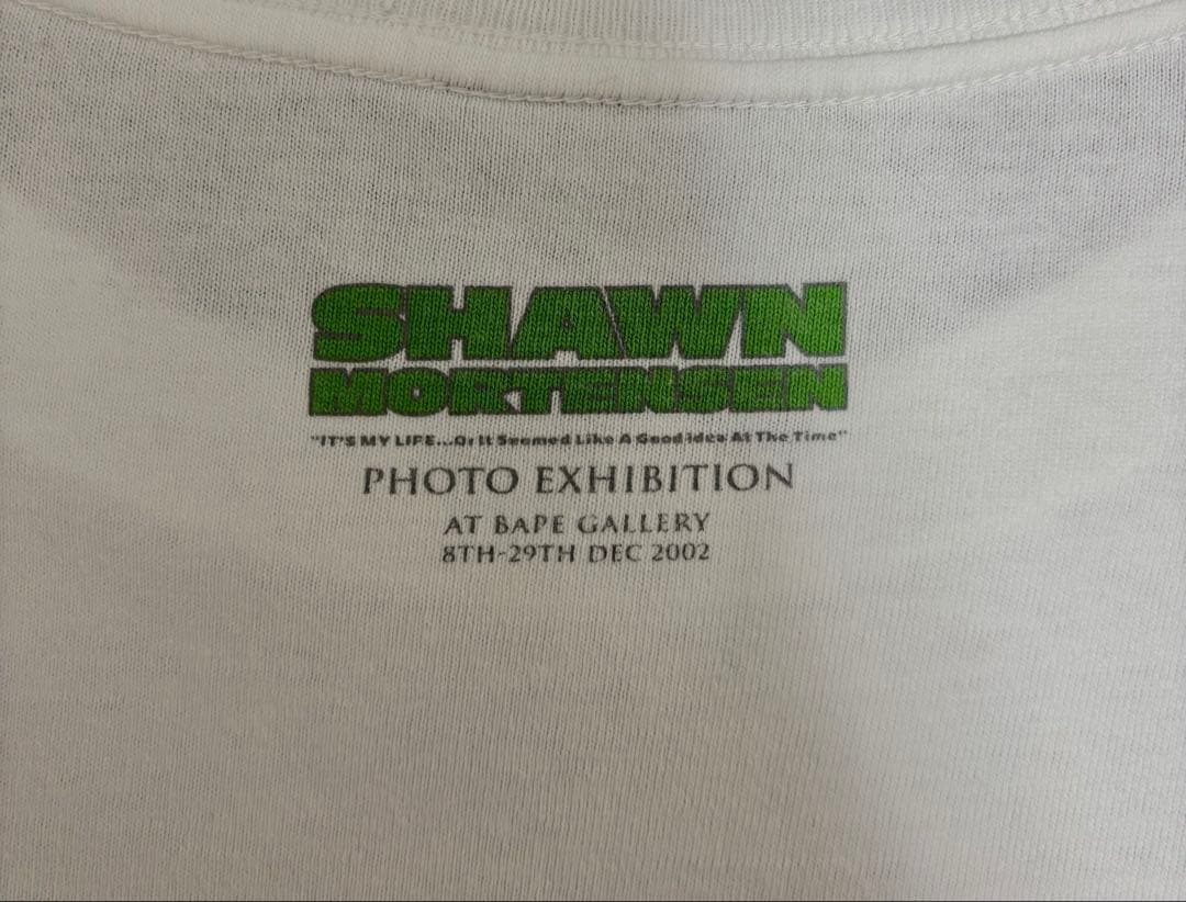 オリジナルBAPE X SHAWN MORTENSEN BIGGIE TEE