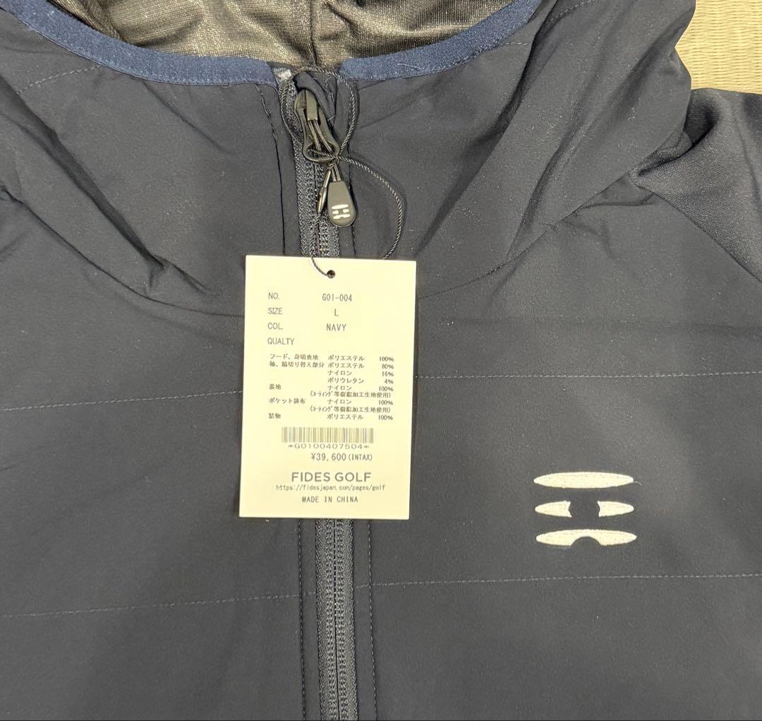 【新品未使用】FIDES GOLF ネイビー ジャケットとパンツセットアップ