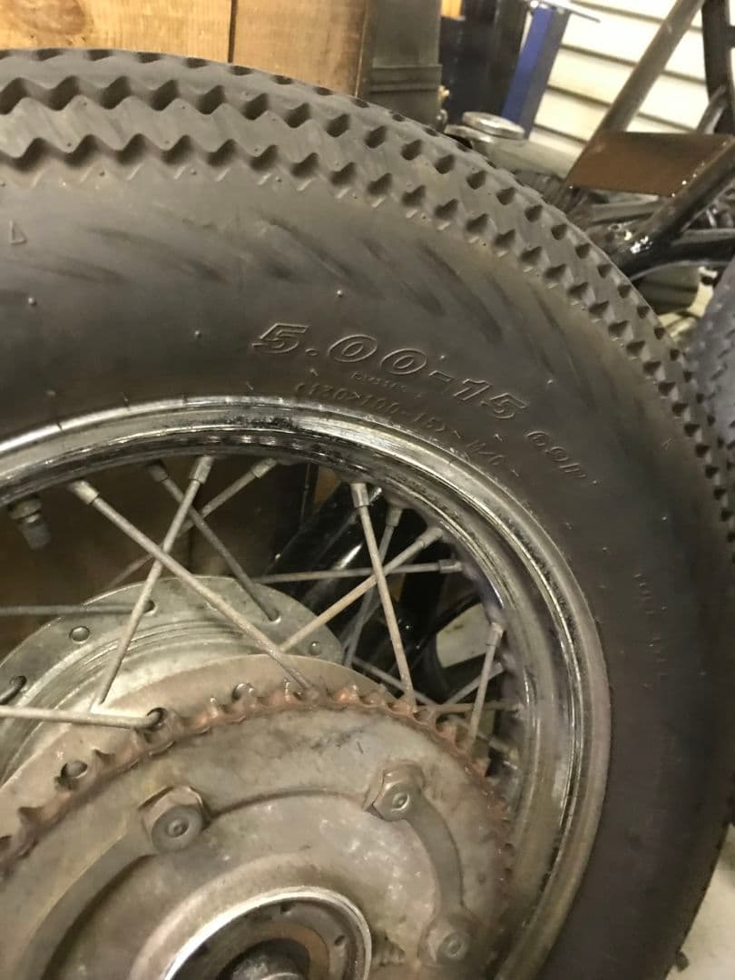 SR400 15インチ　ホイール