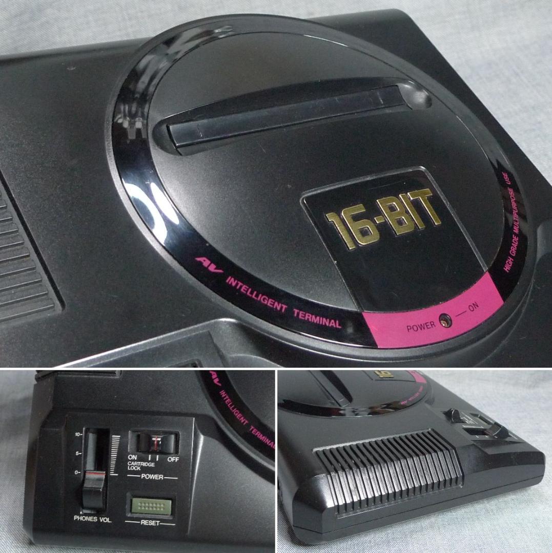 N878 ☆ セガ メガドライブ　本体 箱付き　HAA-2510  SEGA