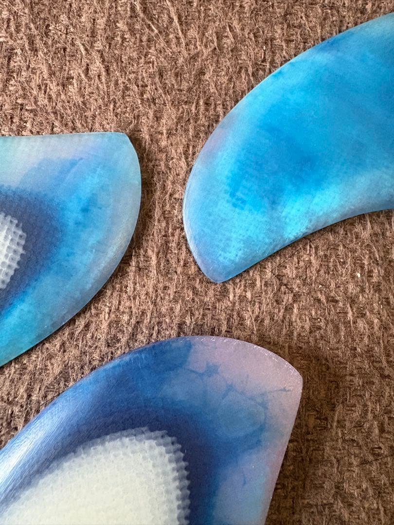 CAPTAIN FIN 2-Finセット 5.15 ホワイト/ブルー