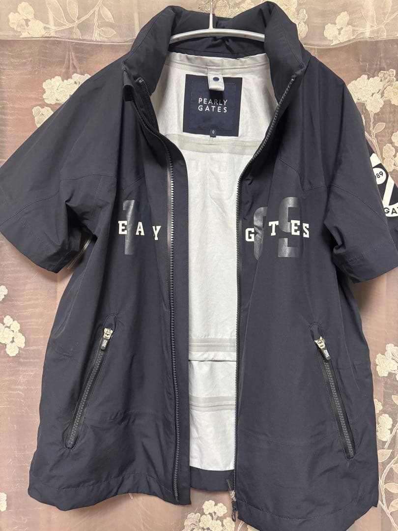 PEARLY GATES パーリーゲイツ ネイビー 防風 ジャケット アウター