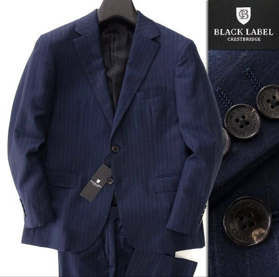 新品 BLACKLABELCRESTBRIDGE 紺ストライプスーツ99000円