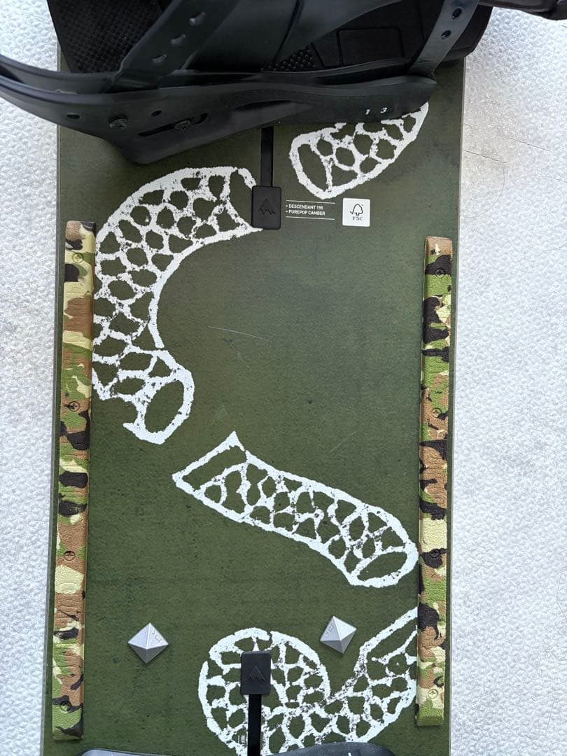 ポ*ム様 BURTON DESCENDANT ディセンダント 155 ビンディン