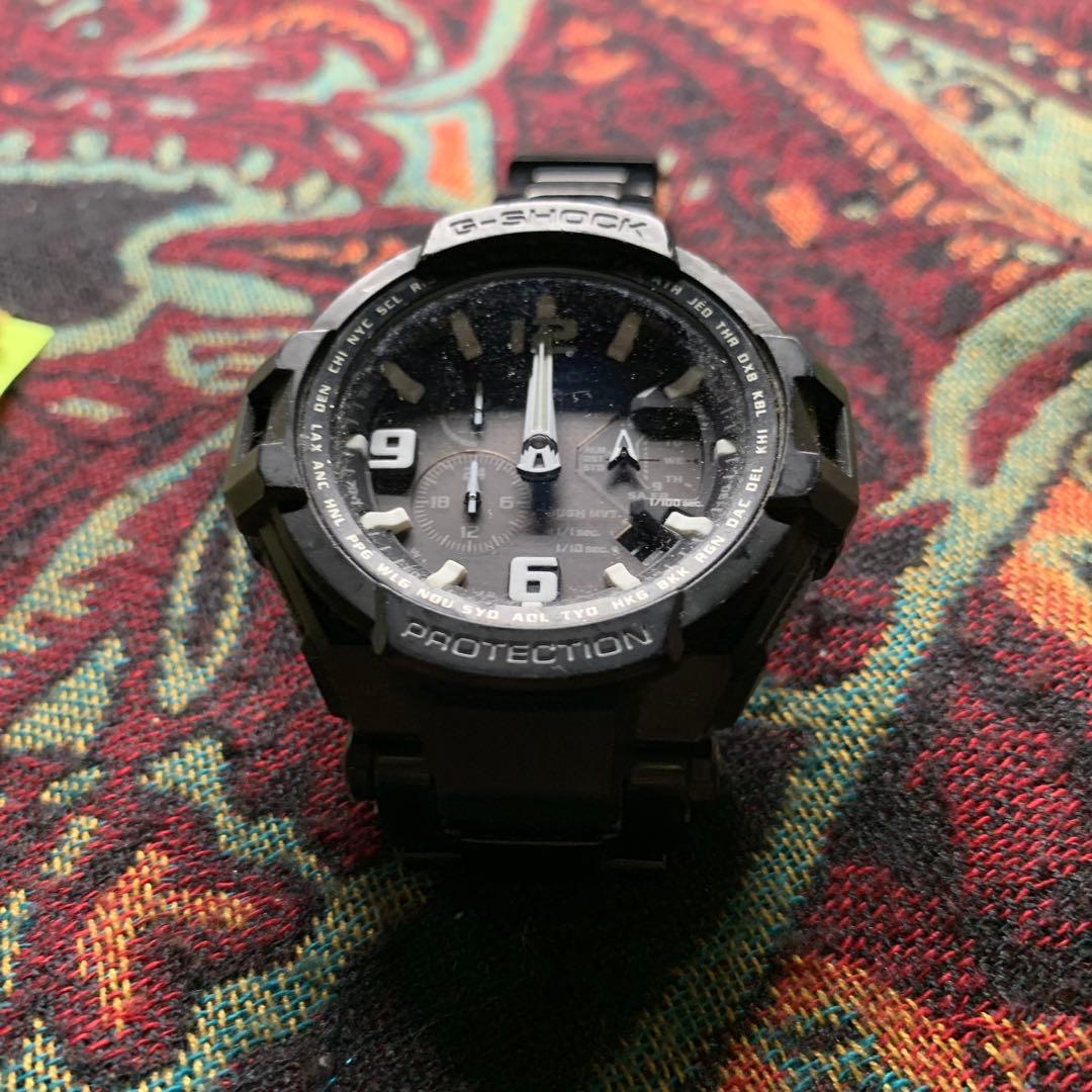 CASIO カシオ G-SHOCK スカイコックピット 電波ソーラー腕時計