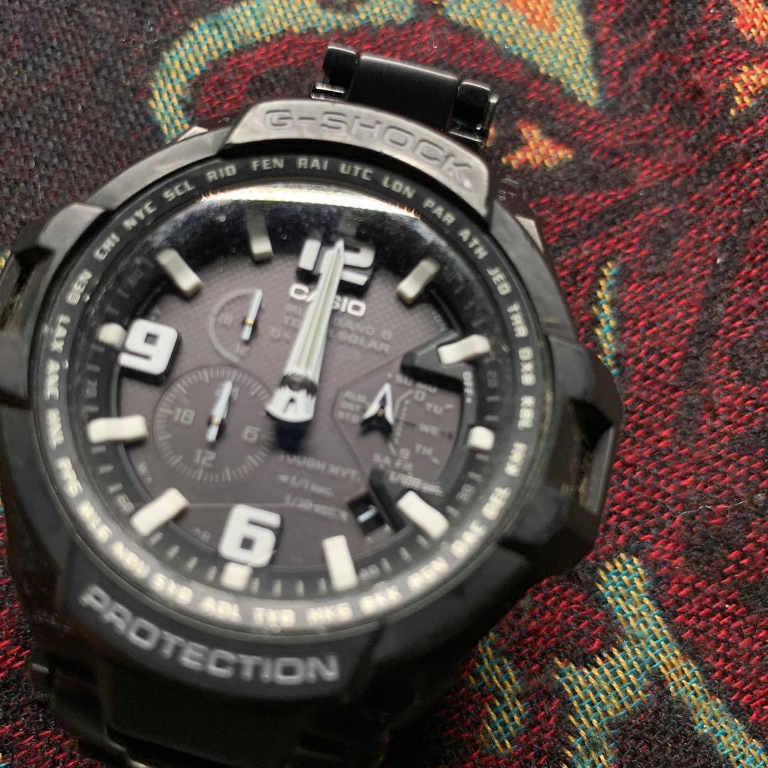 CASIO カシオ G-SHOCK スカイコックピット 電波ソーラー腕時計