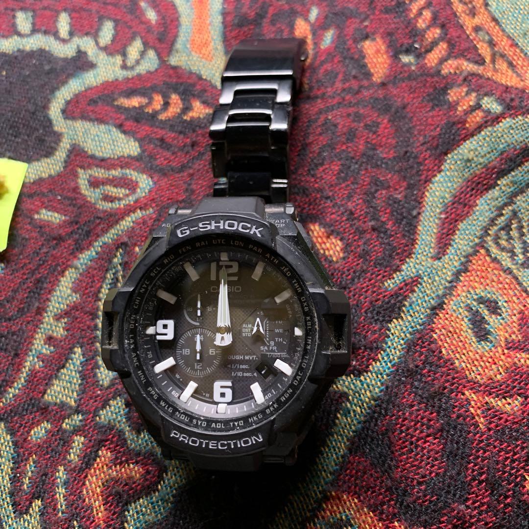 CASIO カシオ G-SHOCK スカイコックピット 電波ソーラー腕時計