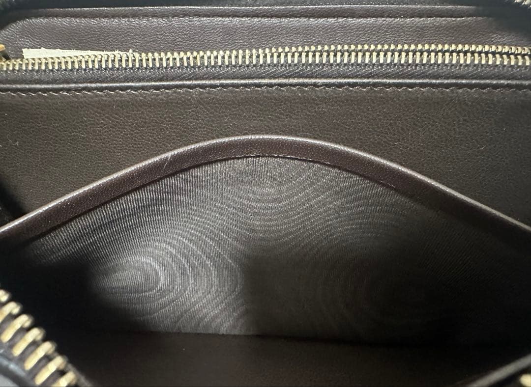 【付属品付】ボッテガヴェネタ ラウンドファスナー/ラム/黒/3️⃣✨✨✨