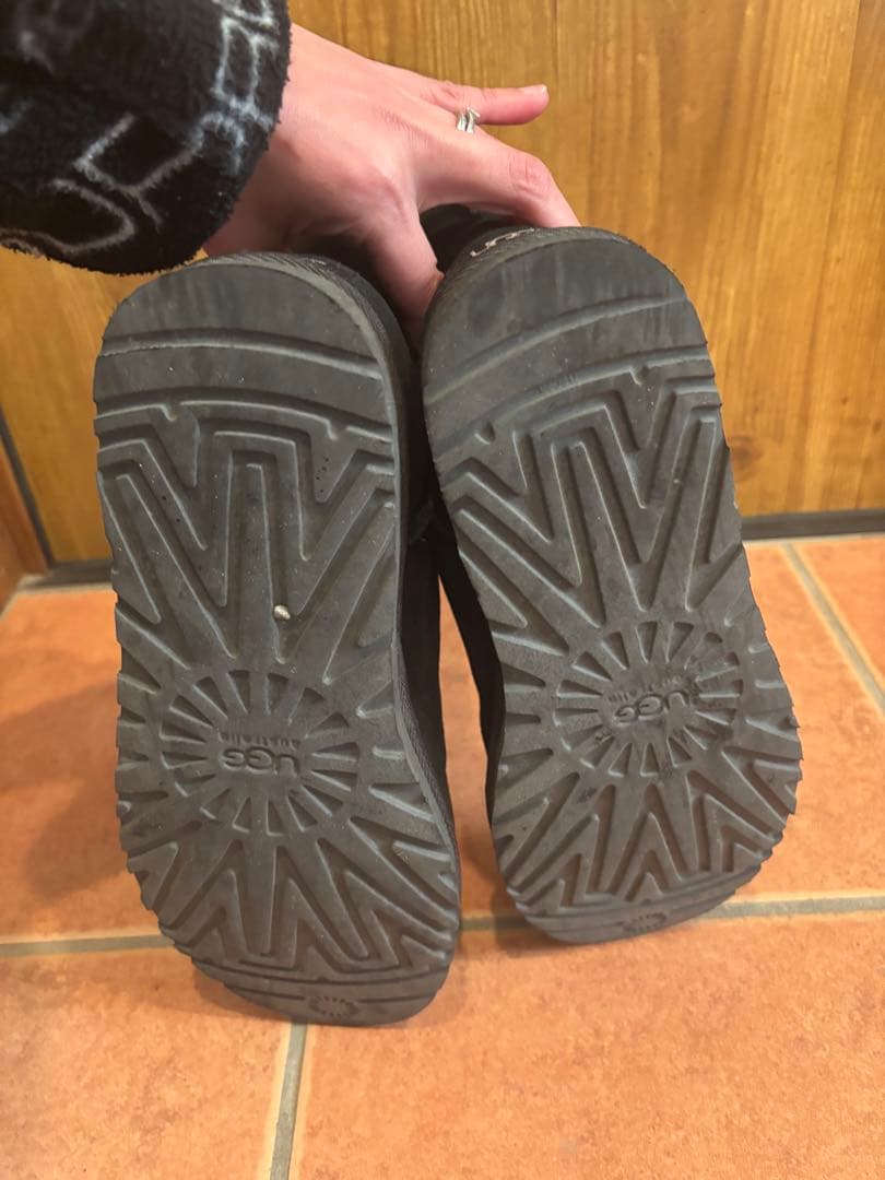 UGG アグ　ブーツ　27センチ　ブラック　メンズ　レディース