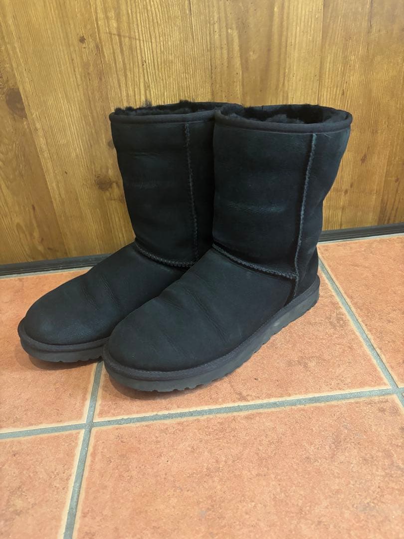 UGG アグ　ブーツ　27センチ　ブラック　メンズ　レディース