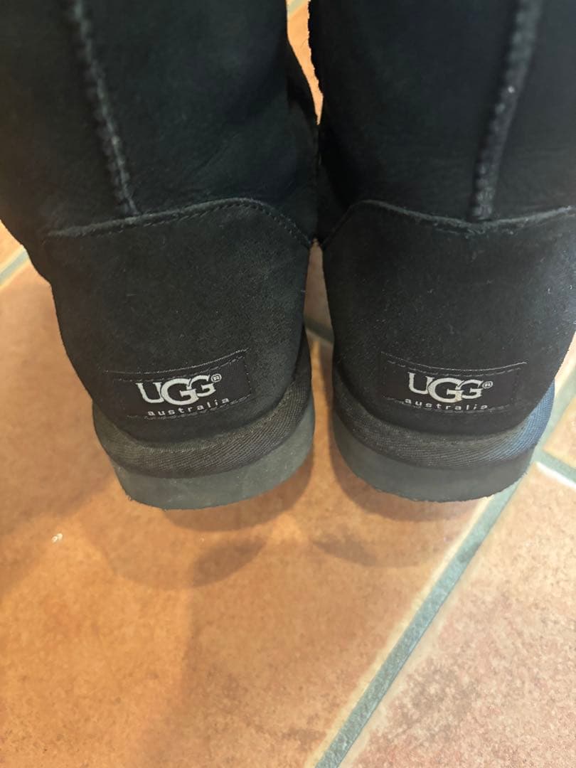 UGG アグ　ブーツ　27センチ　ブラック　メンズ　レディース