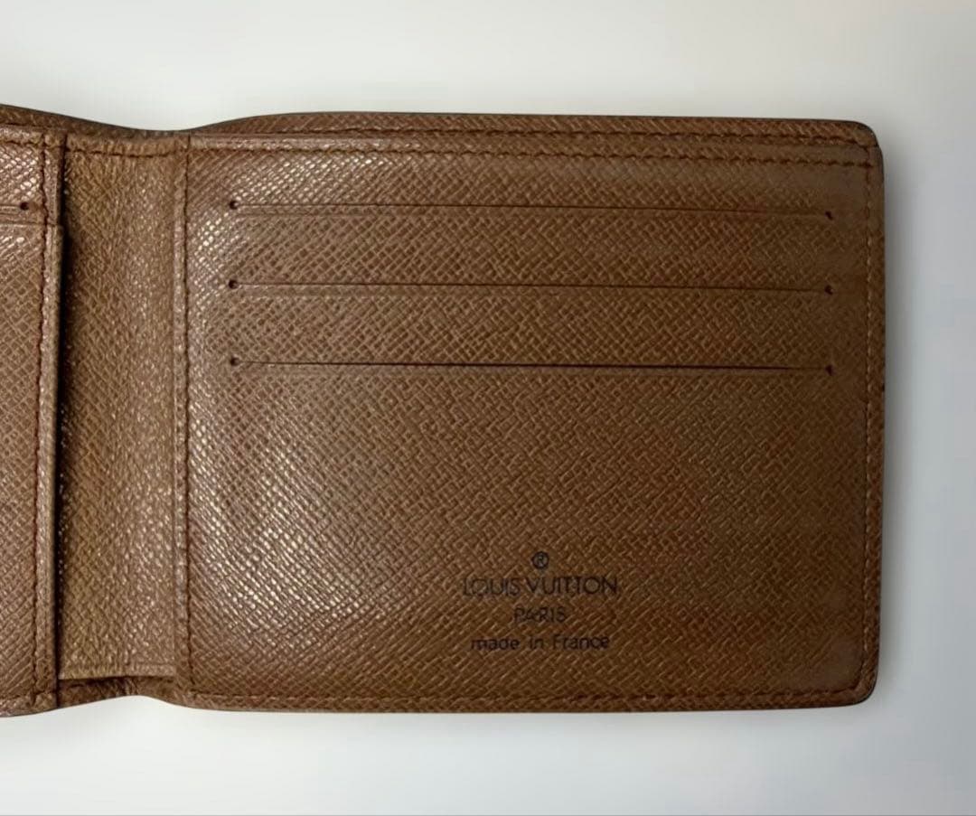 Louis Vuitton モノグラム 二つ折り財布　パスケース付