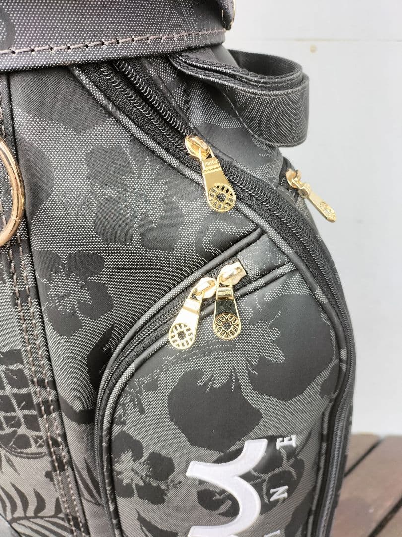 muta キャディバッグ ブラック　ハワイ　おじさん