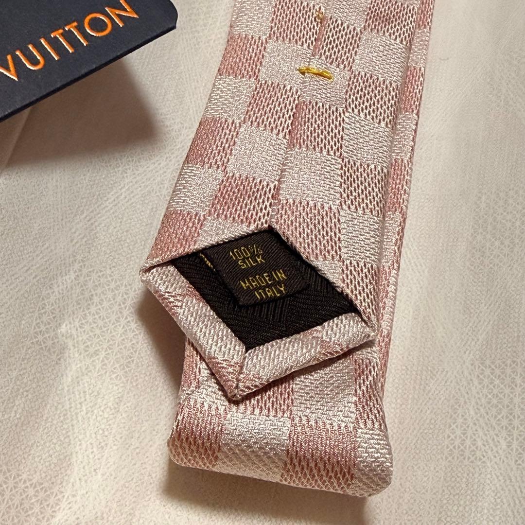 新品✨箱袋付❗️LV ヴィトン　ネクタイ メンズ シルク イタリア製