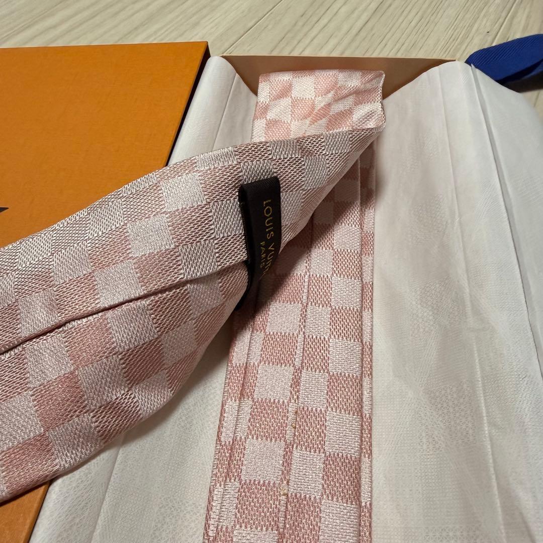 新品✨箱袋付❗️LV ヴィトン　ネクタイ メンズ シルク イタリア製