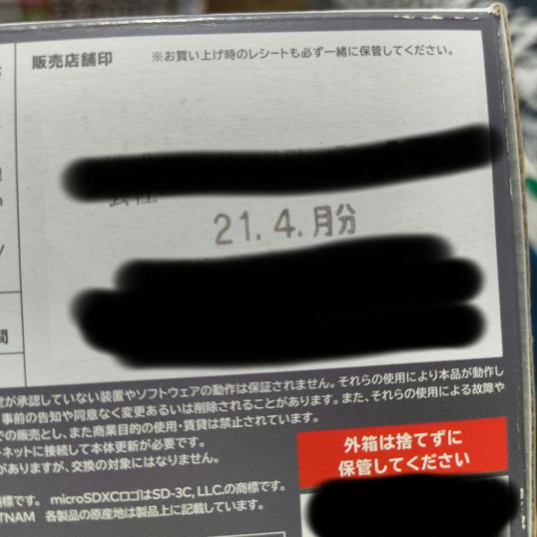 Switchライト グレー 本体 箱・充電器付き