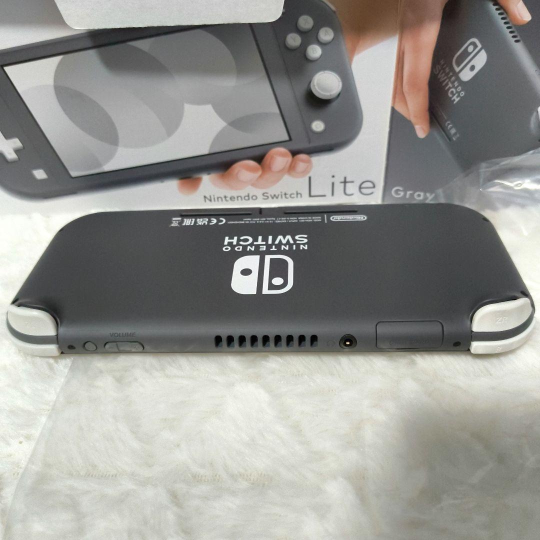 Switchライト グレー 本体 箱・充電器付き