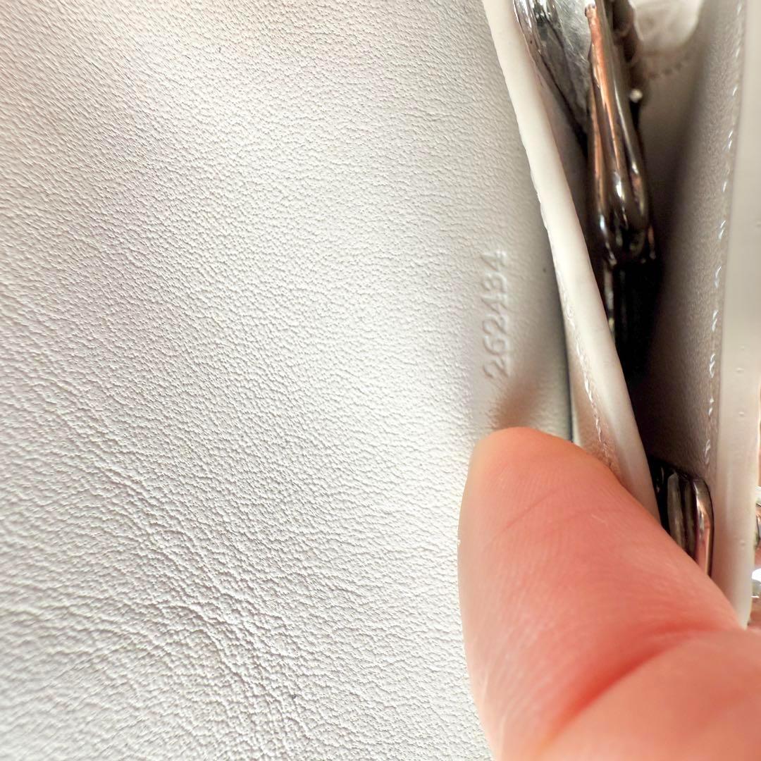 【極美品】ロエベ 6連キーケース アナグラム ライトゴースト ベージュ