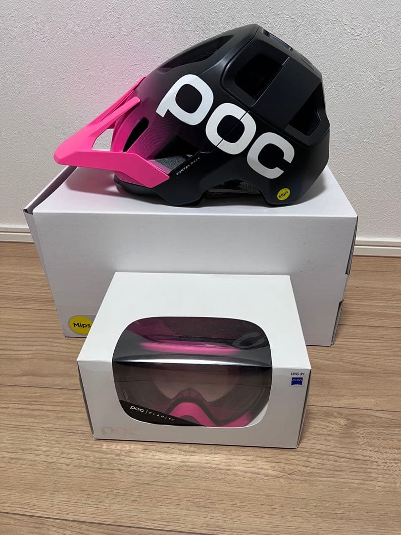 POC KORTAL RACE MIOS & ORA CLARITYセット
