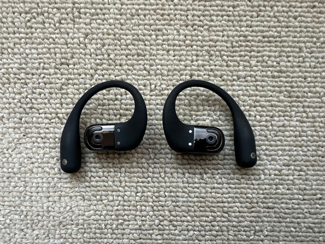 美品 OpenFit 2+ オープンイヤーイヤホン - Shokz ブラック