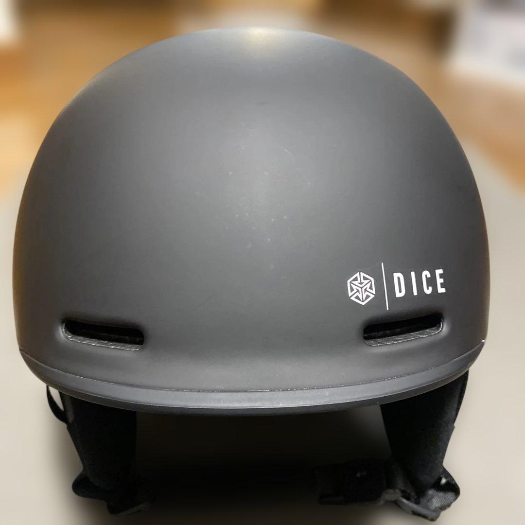 DICE D6ダイススキー スノーボード ヘルメット マットブラック