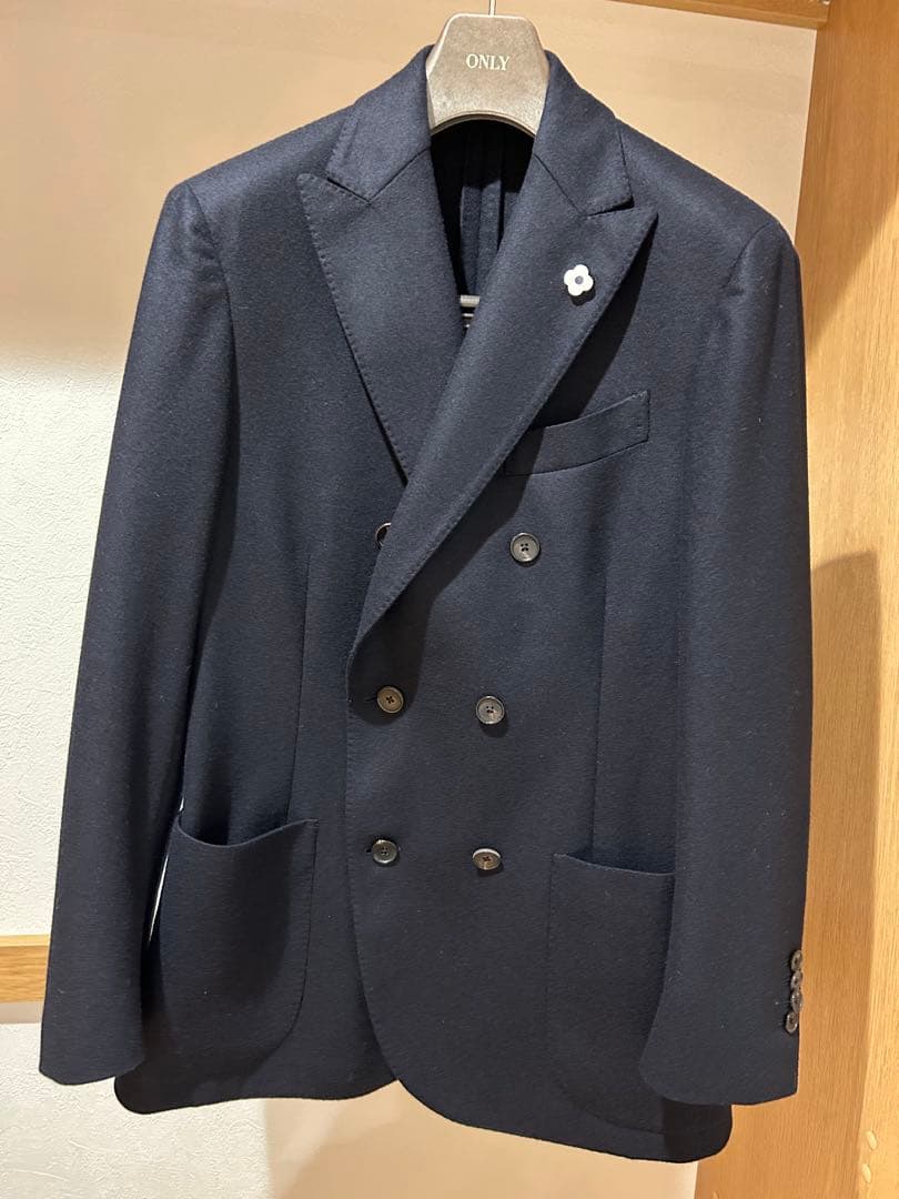 Takahiro【極美品】ラルディーニ LARDINI ダブルジャケット