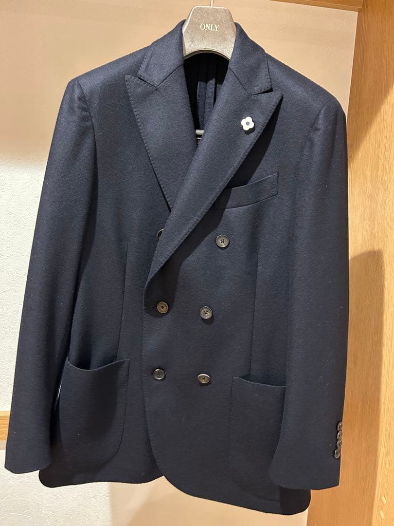 Takahiro【極美品】ラルディーニ LARDINI ダブルジャケット