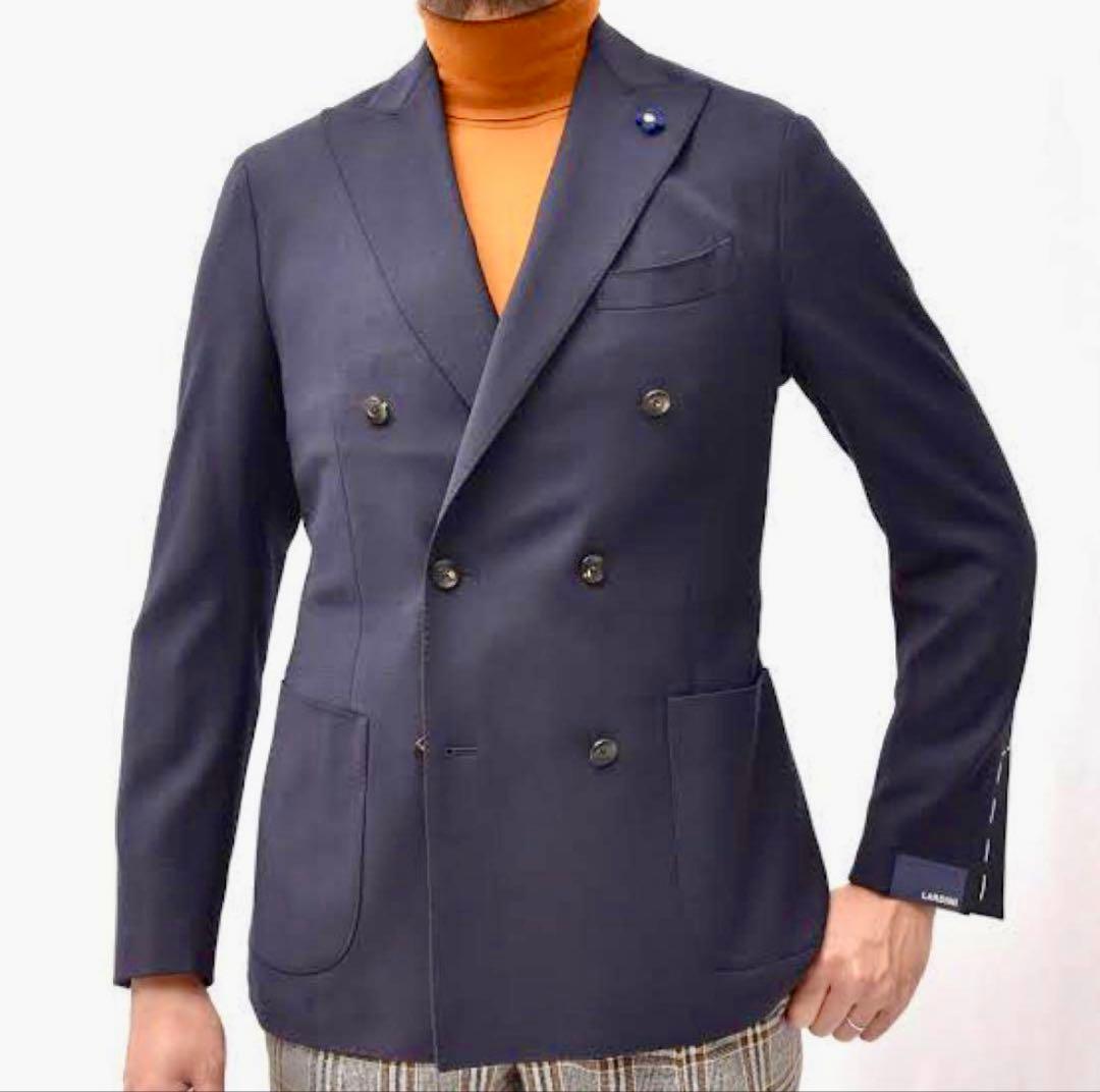 Takahiro【極美品】ラルディーニ LARDINI ダブルジャケット