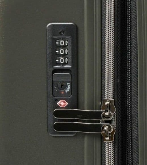 匿名 1回使用 FILA 拡張 キャリーケース 濃グレー 4輪 47(52)L