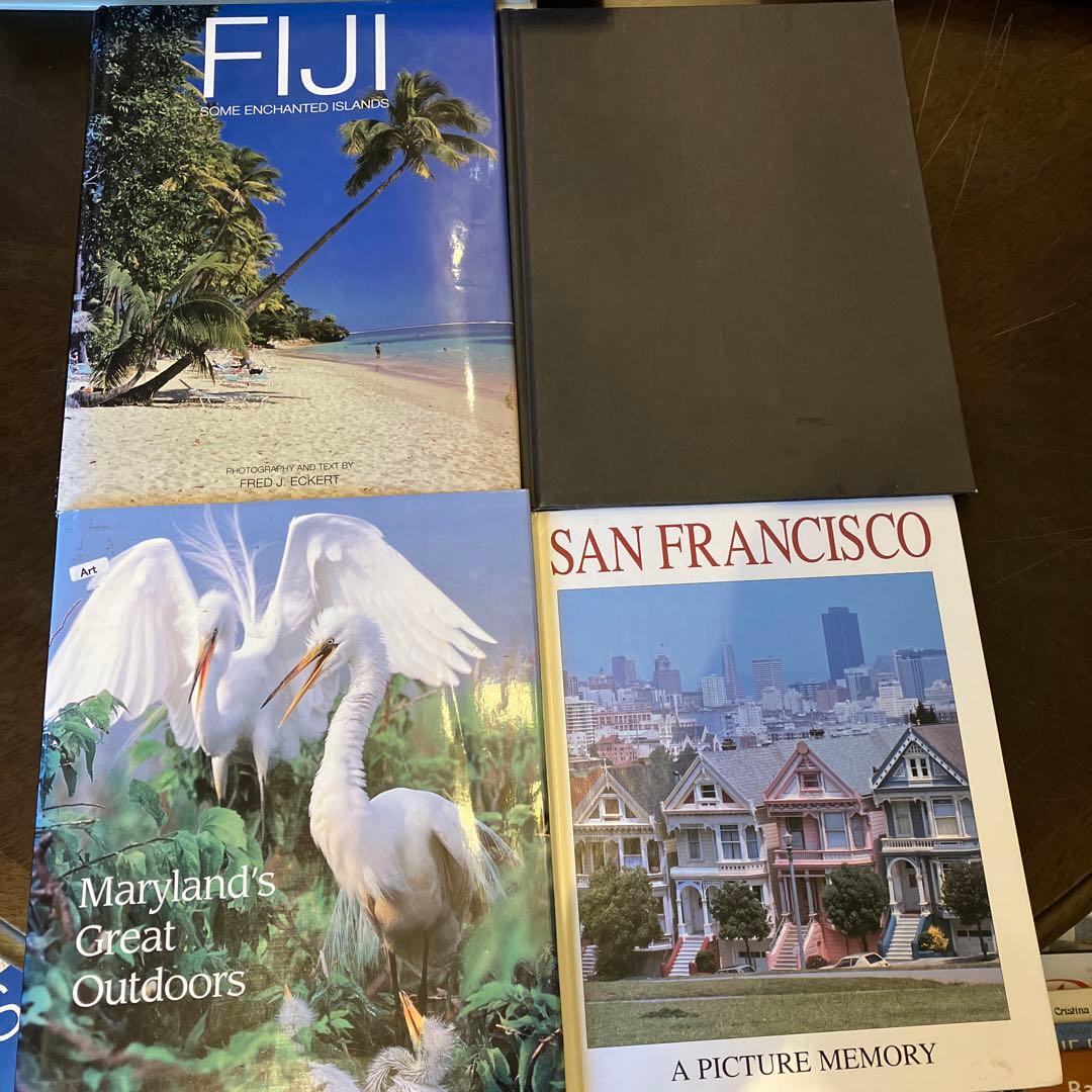 洋書　ディスプレイ用　10冊セット　まとめ売り　世界の都市、自然公園など