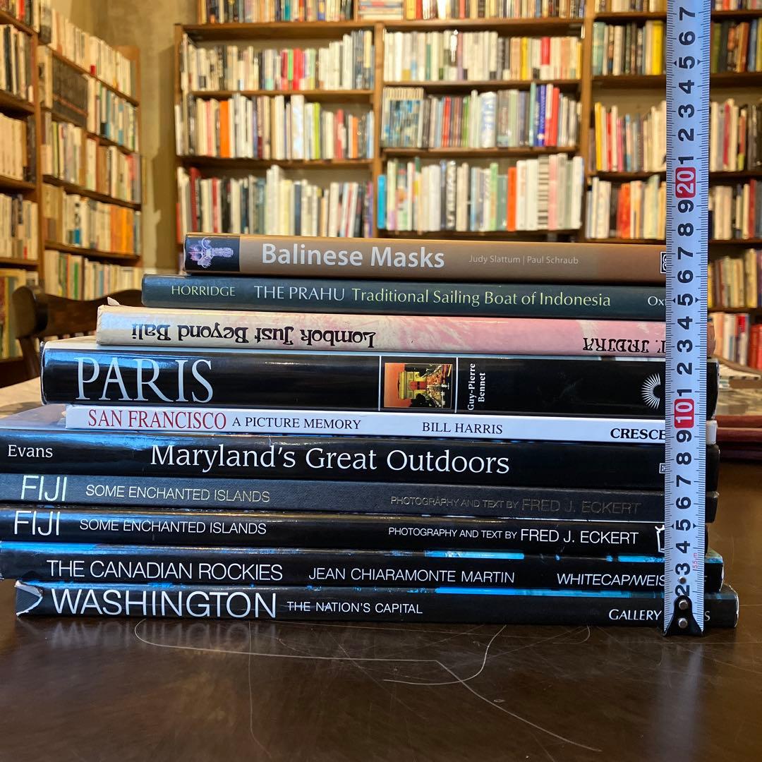 洋書　ディスプレイ用　10冊セット　まとめ売り　世界の都市、自然公園など