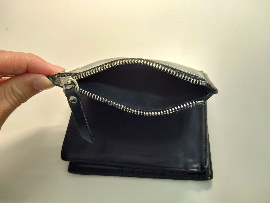 Maison Margiela 黒 二つ折り財布　付属品あり