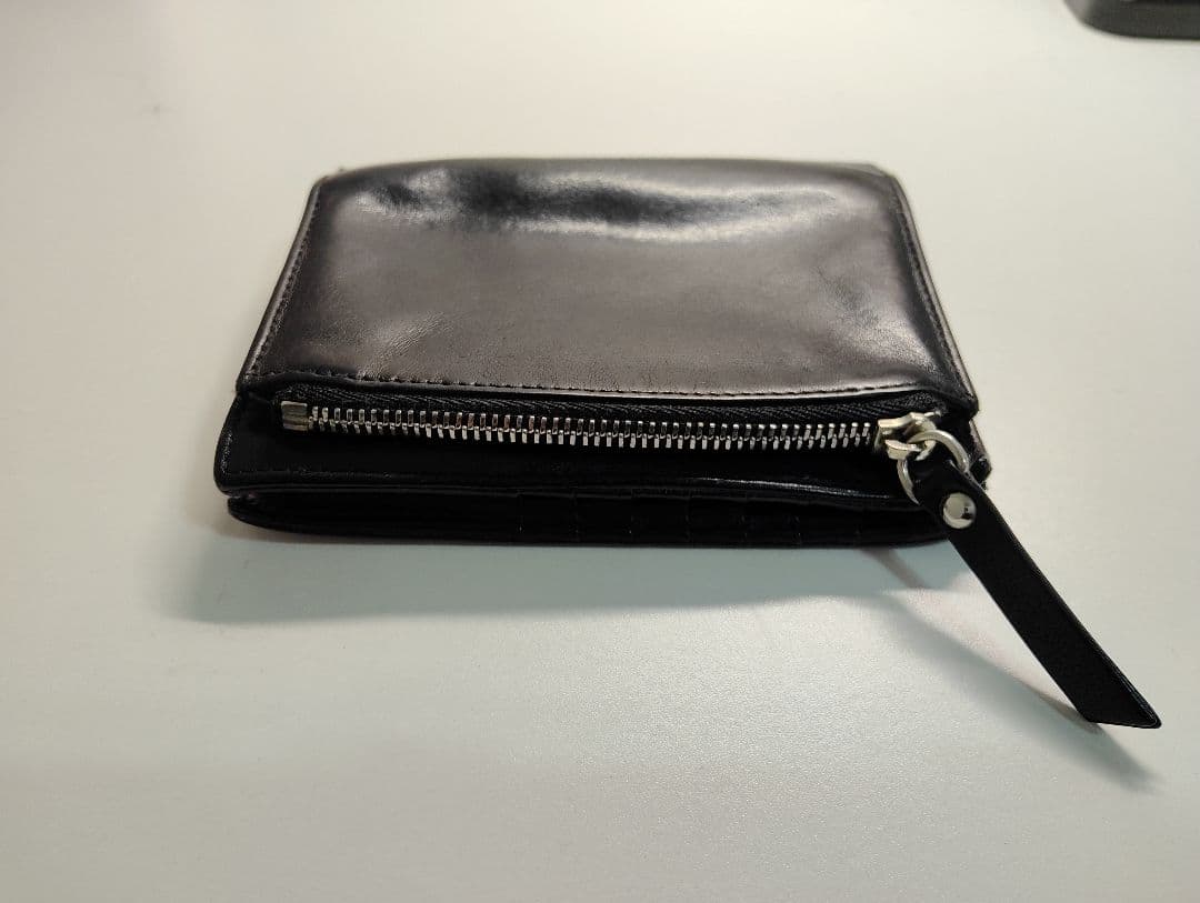 Maison Margiela 黒 二つ折り財布　付属品あり