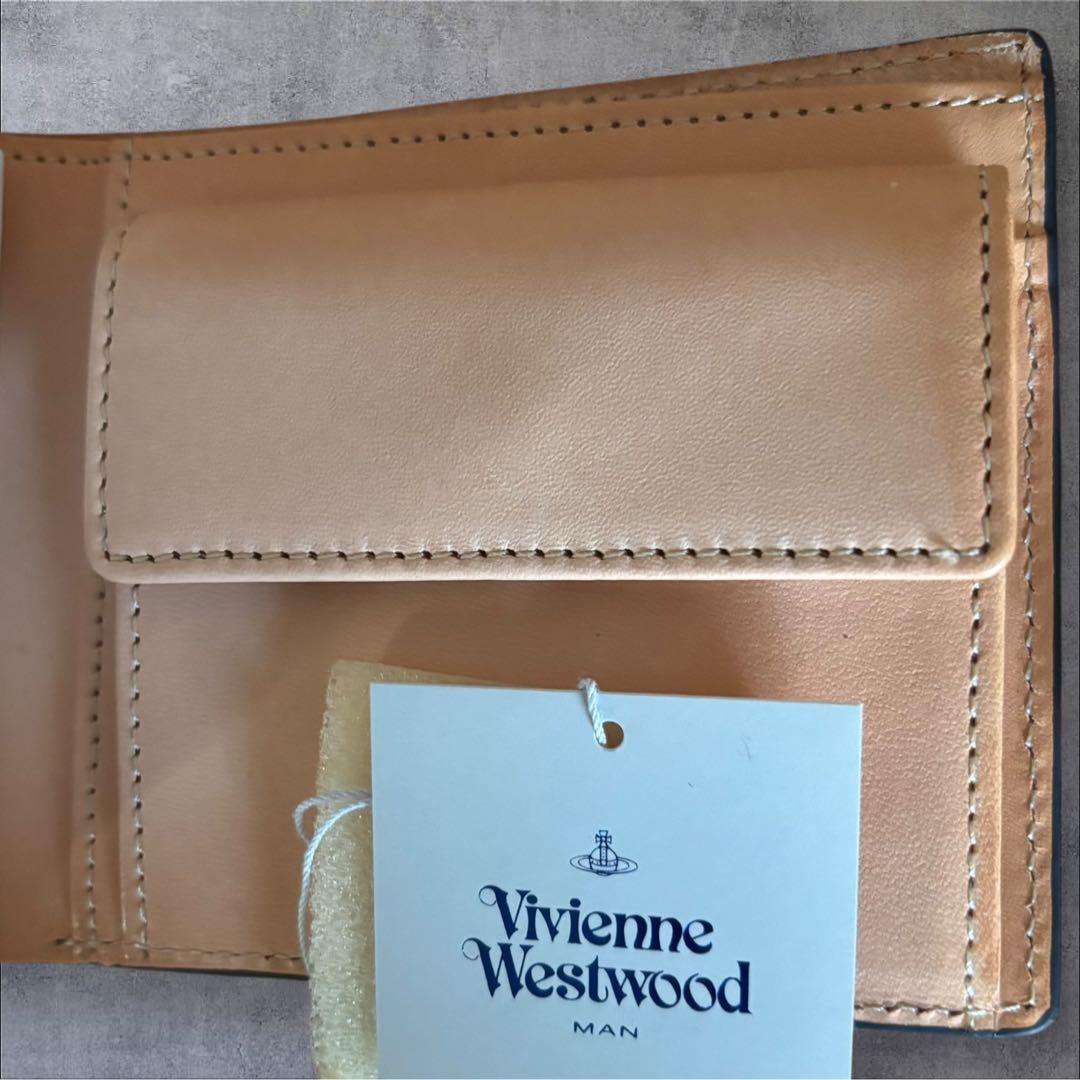 【新品】Vivienne Westwood 二つ折り財布　ウォレット　スカル