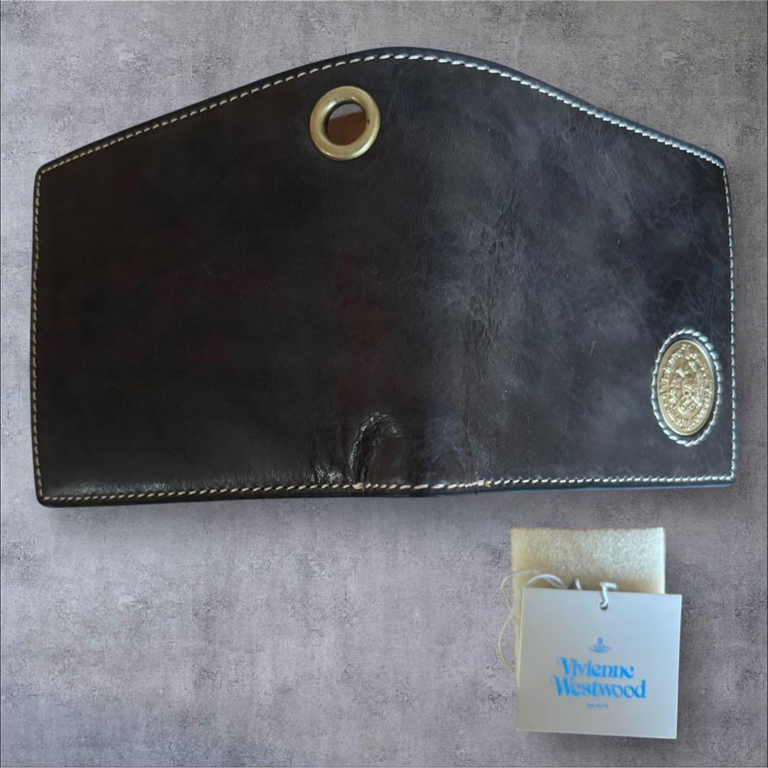 【新品】Vivienne Westwood 二つ折り財布　ウォレット　スカル