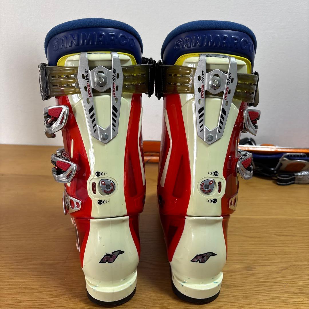 メンズ　ショートスキーセット　SALOMON 28cm NORDICAブーツ付